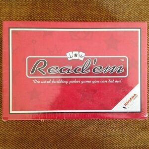 Rumba Read'em Poker Word Building Game - Sealed.